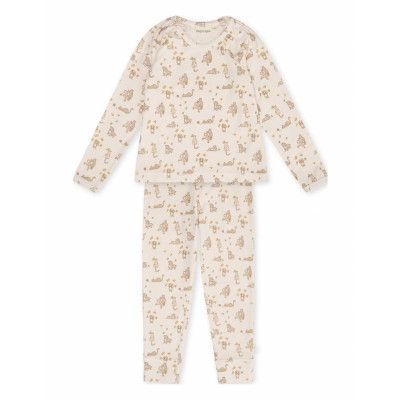Eluna Homewear Set Pyjamas Set Kräm That's Mine