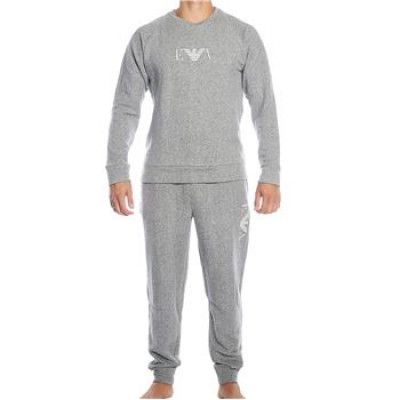 Emporio Armani Pyjama Melange Grey1 * Fri Frakt *