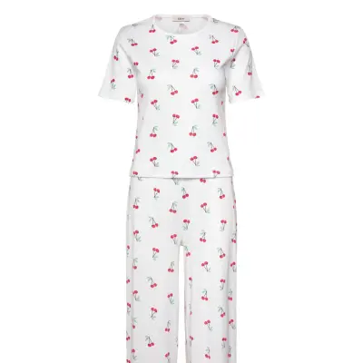 Etam Cherry - 2 Pieces Pyjama Vit