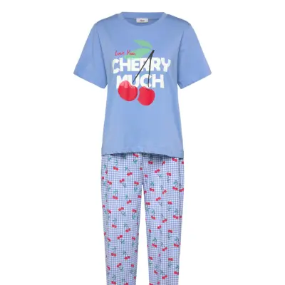 Etam Cirulea - 2 Pieces Pyjama Blå