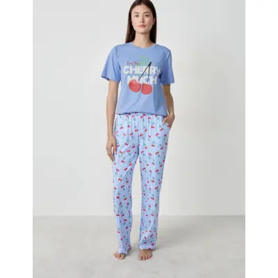 Etam Cirulea - 2 Pieces Pyjama - Blue - XL