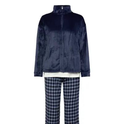 Etam Dayle - 3 Pieces Pyjama Marinblå