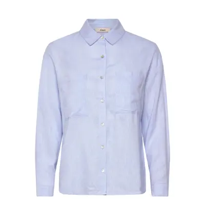 Etam Isame - Long Sleeve Pyjama Shirt Blå