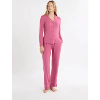 Etam Ludvika - 2 Pcs Pyjama - Pink - XS