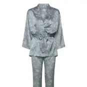 Etam Reese - Pyjama 3 Pieces Blå