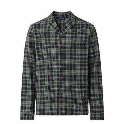 Ethan Cotton Viscose Pajama Set Pyjamas Green Lexington Home