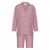 Eve Thin Stripe *Villkorat Erbjudande Pyjamas Rosa Nufferton