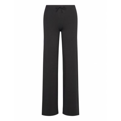 Organic Basics Everyday Straight Leg Pants Svart