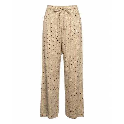 Fieup Pants Pyjamasbyxor Mjukisbyxor Beige Underprotection