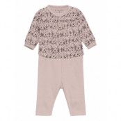 Fixoni Night Set -Oekotex Pyjamas Set Rosa Fixoni