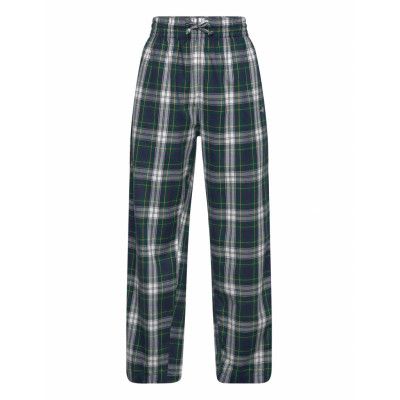 GANT Flannel Check Pajama Pants Marinblå