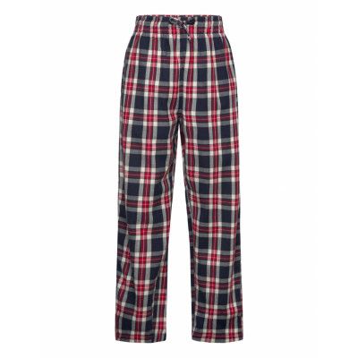 GANT Flannel Check Pajama Pants Röd
