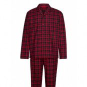 HUGO Flannel Check Pyjama Röd