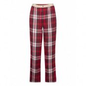 Flannel Pant *Villkorat Erbjudande Pyjamasbyxor Mjukisbyxor Röd Tommy Hilfiger