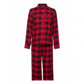 Flannel Pj Set Pyjamas Multi/mönstrad GAP