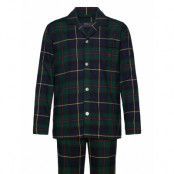 Flannel-Sle-Set Pyjamas Green Polo Ralph Lauren Underwear