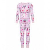 G Fairy Isle Ls Sleep Set Pyjamas Set Rosa J.Crew