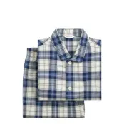 GANT Checked Pj Set Shirt And Pants - Blue - XXL