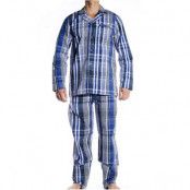 Gant Woven Cotton Pyjama Set Navy * Fri Frakt * * Kampanj *