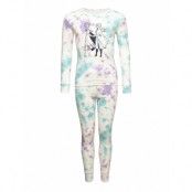 Gapkids | Disney Frozen 100% Organic Cotton Tie-Dye Graphic *Villkorat Erbjudande Pyjamas Set Vit GAP