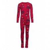 Gapkids | Marvel Spider-Man 100% Organic Cotton Holiday Pyjamas Set Röd GAP