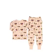 Geggamoja Bamboo Two Piece Pyjamas Rosa