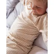 Geggamoja Two Pcs Pyjamas Classic - Beige - 110-116