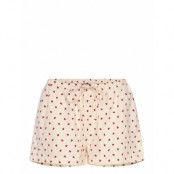 Gina Tricot Flannel Pyjamas Shorts Kräm