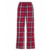 Gina Tricot Flannel Pyjamas Trousers Röd