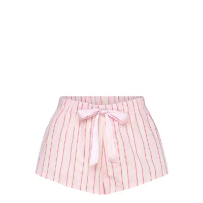 Gina Tricot Poplin Pyjamas Shorts - Pink - L