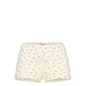 Gina Tricot Soft Pyjamas Hotpants - Cream - XS