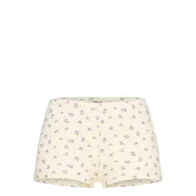 Gina Tricot Soft Pyjamas Hotpants - Cream - XS
