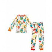 Glad Pyjamas *Villkorat Erbjudande Pyjamas Set Multi/mönstrad Martinex