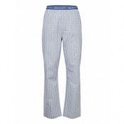 Gradient Check Pajama Pants Pyjamas Blå GANT