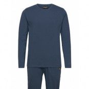 Grey Pyjamas Navy Lyle & Scott