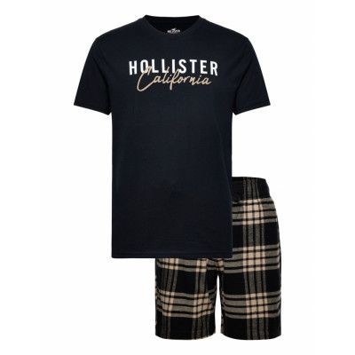 Hco. Guys Sleep Pyjamas Multi/mönstrad Hollister