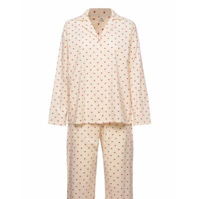 Hearty Pyjamas Set Pyjamas Multi/mönstrad *Villkorat Erbjudande Becksöndergaard