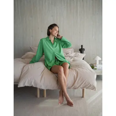 Høie of Scandinavia Sirius Pyjamas - Green - S