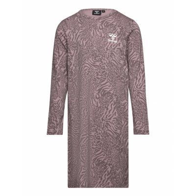 Hummel Hmlcarolina Night Dress L/S Lila