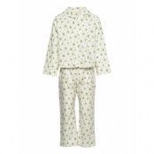 Holly Pajama - Miharu *Villkorat Erbjudande Pyjamas Set Grön STUDIO FEDER
