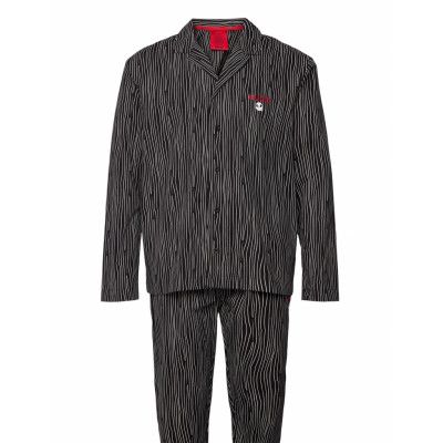 HUGO Nbc Pyjama Svart