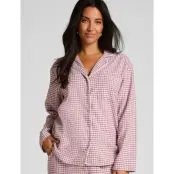 Hunkemöller Essentials Flannel Pyjama Top - Pink - M