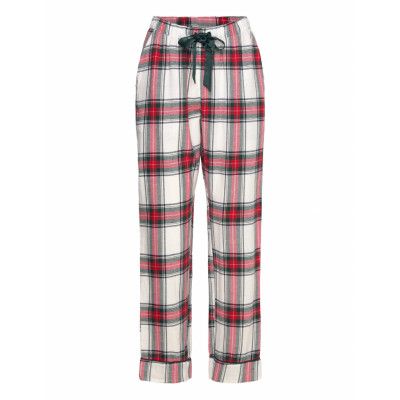 Hunkemöller Flannel Pyjama Pants Röd