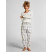 Hunkemöller Flannel Pyjama Pants - White - S
