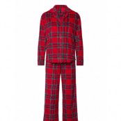 Hunkemöller Fleece Pyjama Set Röd