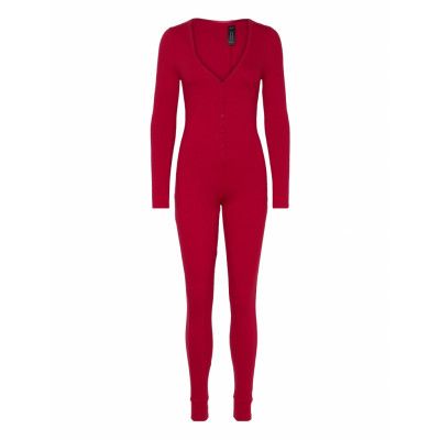 Hunkemöller Fleece Sie Röd