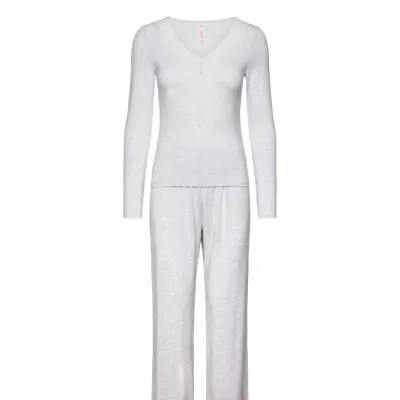 Hunkemöller Pajama Set Grå