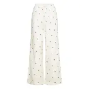 Hunkemöller Pant Co Jacquard Mistletoe Kräm