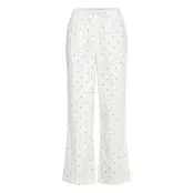 Hunkemöller Pant Cotton Jacquard Hearts Vit
