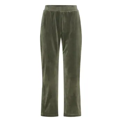Hunkemöller Pant Straight Leg Velours Khaki Green